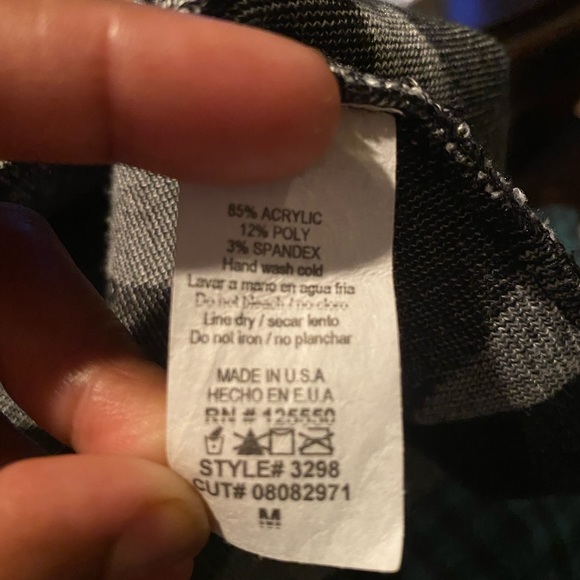 Women Black/White Animal Print Bodycon Skirt Sz M - Picture 4 of 4